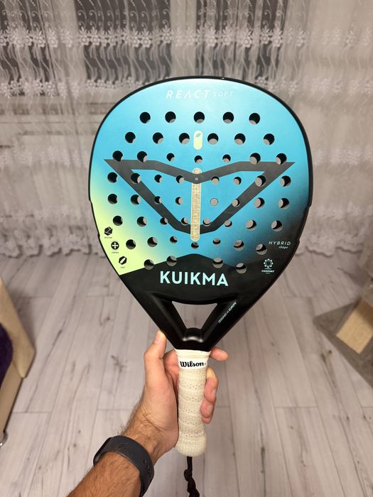 Racheta  Padel Kuikma PR React Soft Hybrid, stare foarte bună