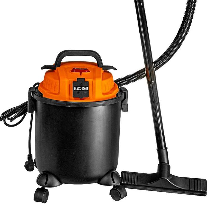 Прахосмукачка за шлайф машини 1200W 20л PREMIUM HD, Гаранция 36 месеца