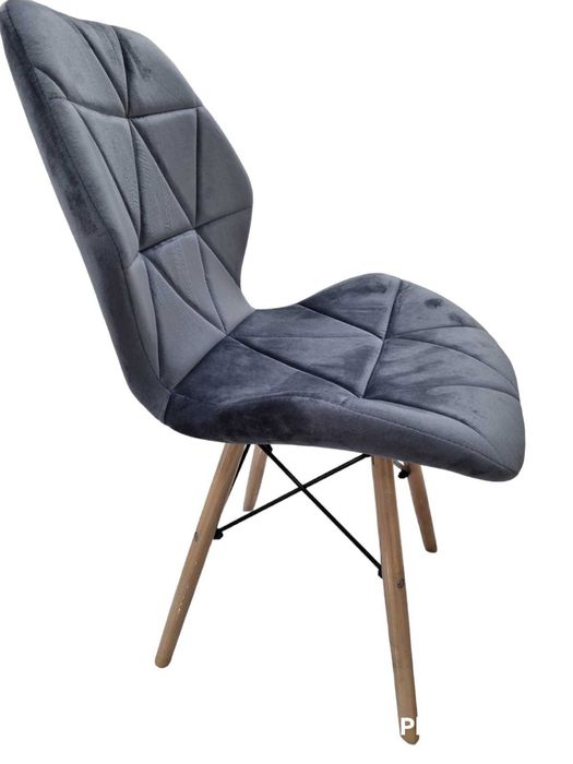 Стол Мелина  кадифе-налични  зелено,сиво,старо злато,синьо и шампанско