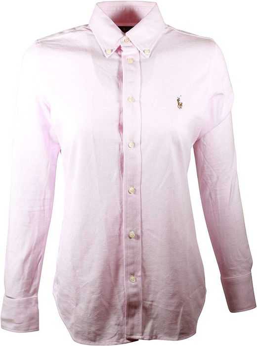Дамска Оксфордска риза Polo Ralph Lauren(16, розова)-70% Намаление
