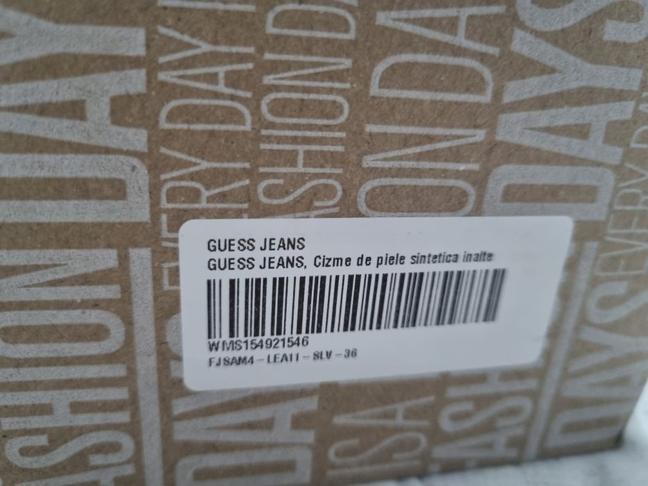 Cizme piele sintetica GUess Jeans