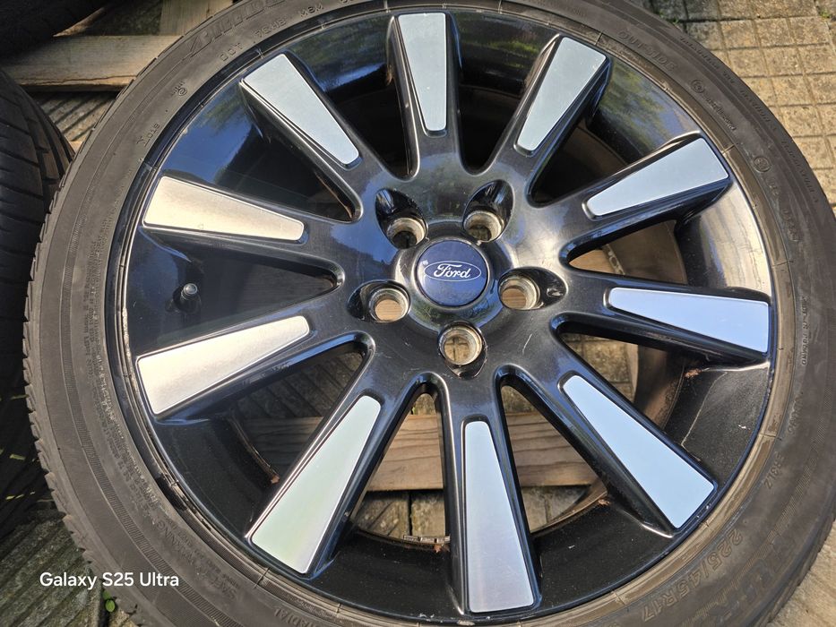 Лети джанти 17ки 5х108 Ford + летни гуми 225/45/17
