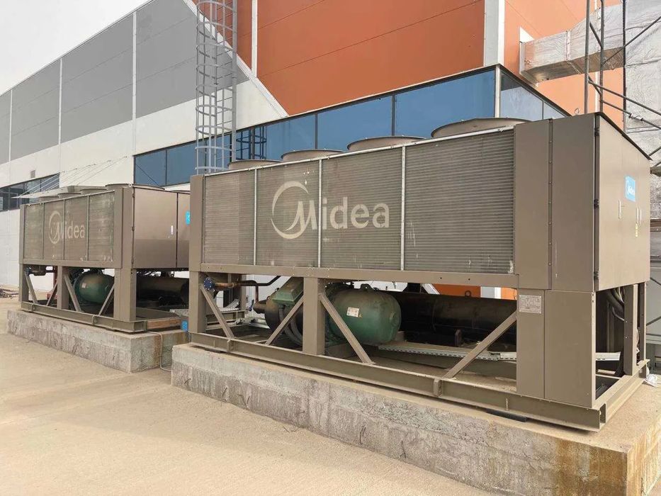 Чиллер Midea модель LSBLGW500С на Складе в Ташкенте / Chiller Midea