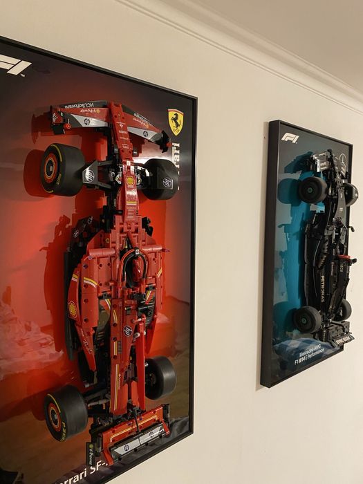 Лего баллита Ф1 Мерседес Феррари