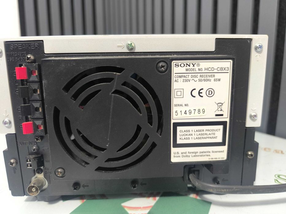 Sony CMT-BX3 - Micro Hi-Fi Component System, CD, Radio FM/AM, USB, MP3