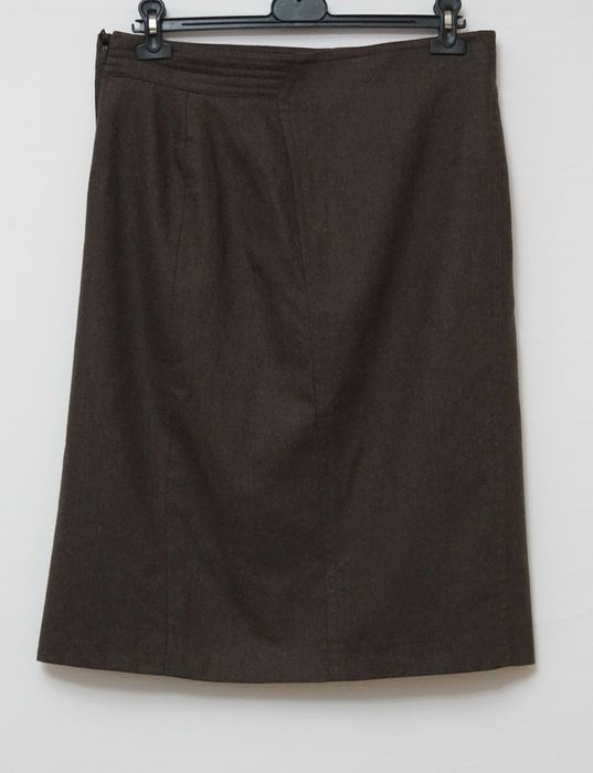 Fusta vintage Escada lana si casmir marimea 44