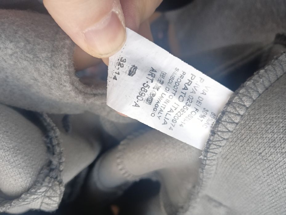 Платье теплое серое