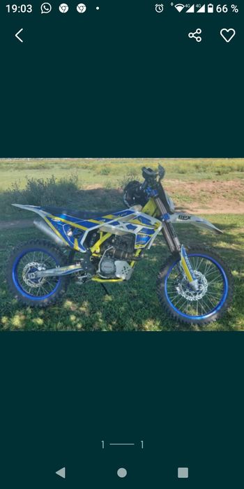 Ендуро мотоцикл в отличном состоянии