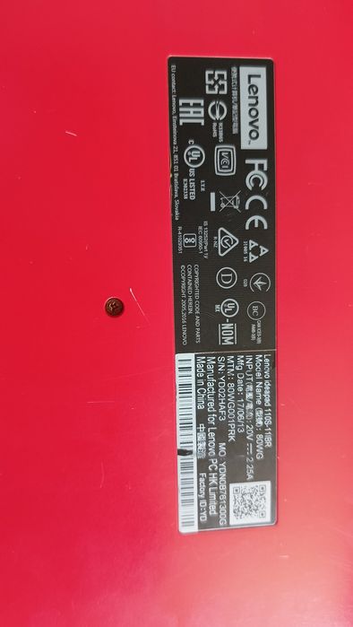 Срочно продам ноутбук Lenova ideapad 110S