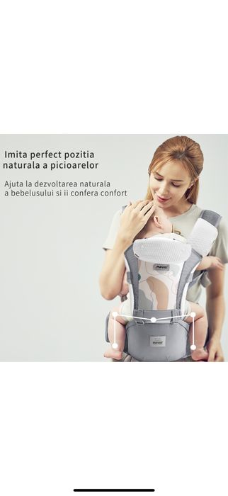 Marsupiu ergonomic Bebe Mavio