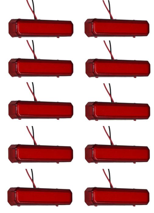 1бр. диодни LED Лед габарити НЕОН светлина 12-24V, 3 цвята