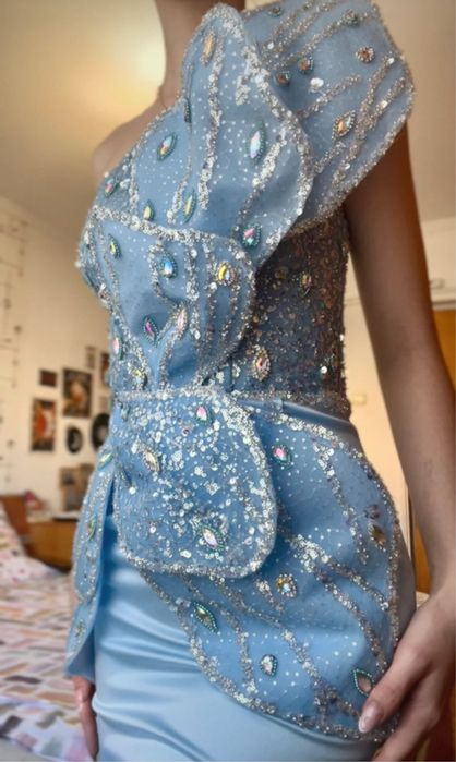 Rochie lunga de nasa