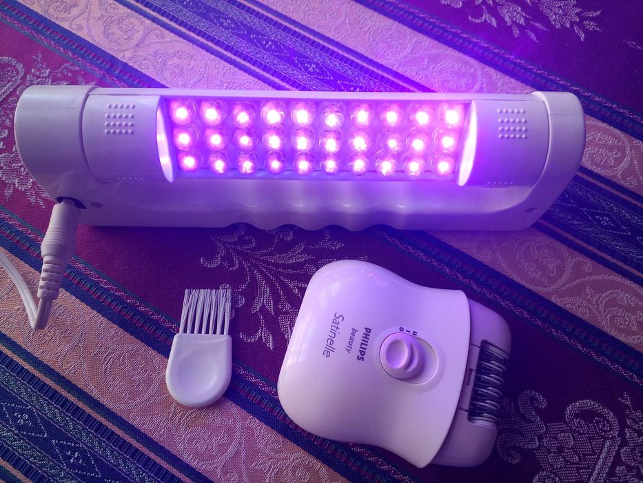 Мини лед лампа + епилатор Philips