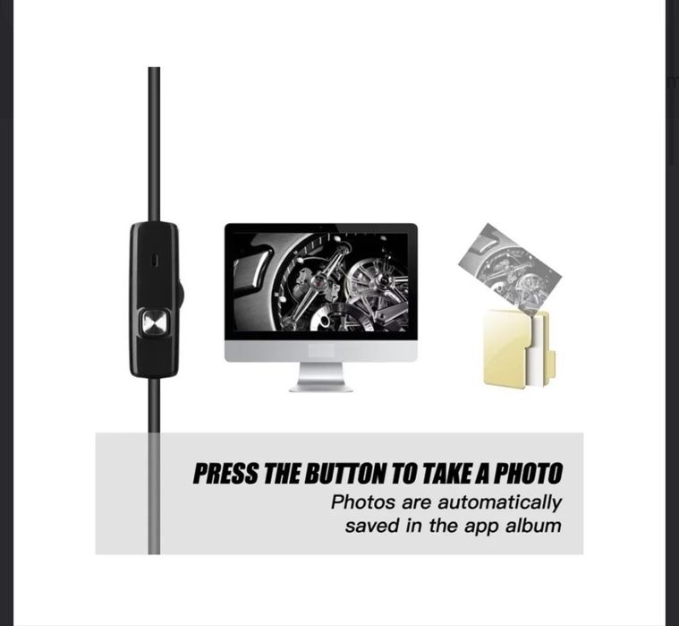 Camera endoscop 5.5mm USB-C 5m