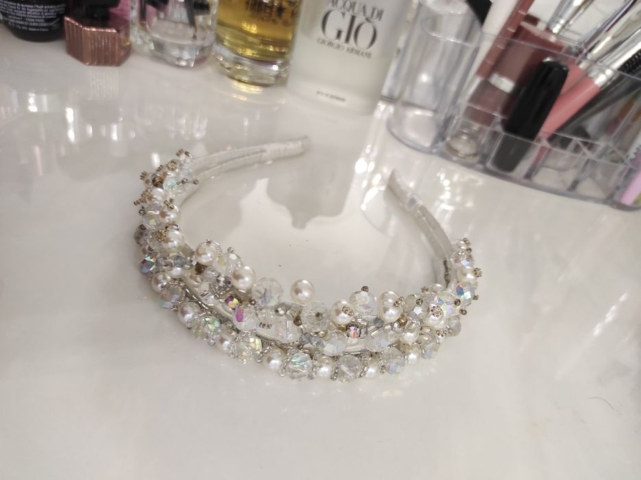 Ободоки для невест (ручная работа)