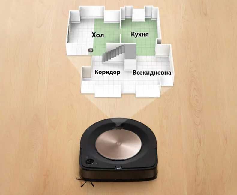 iRobot Roomba s9+ Робот прахосмукачка със станция CleanBase, WiFi Navi