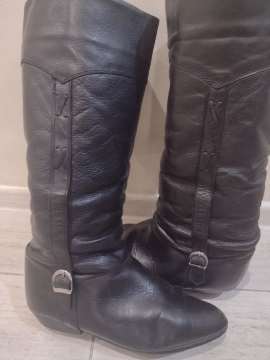 Ботуши естествена кожа ,39номер