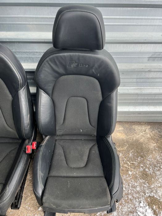 Салон Ауди AUDI А4 В8,5 рекаро Sline кожа с плат ном 606