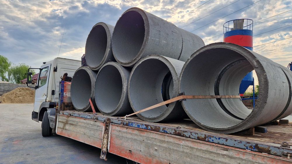 Tuburi beton, cămine din beton, fosă, capace beton, tub beton Buzau
