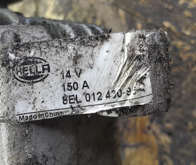 Alternator 1.9 tdi 8el012430-96 Volkswagen VW Beetle 2 [1998 - 2005]