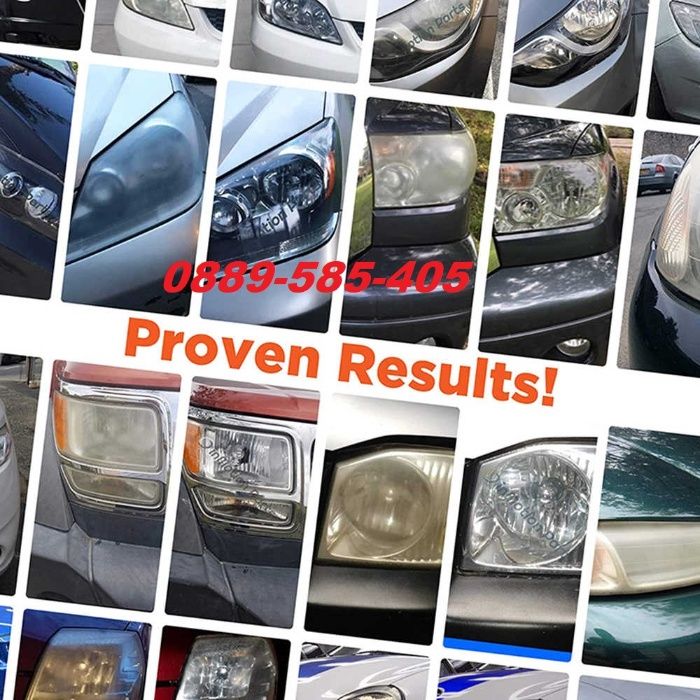 Комплект за възстановяване на фарове – VISBELLA полиране на фар