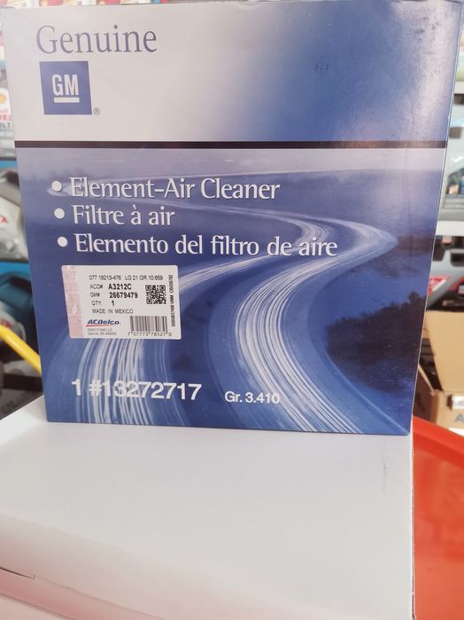 Оригинал воздушный  фильтр chevrolet monza 1.5, 1.3  turbo