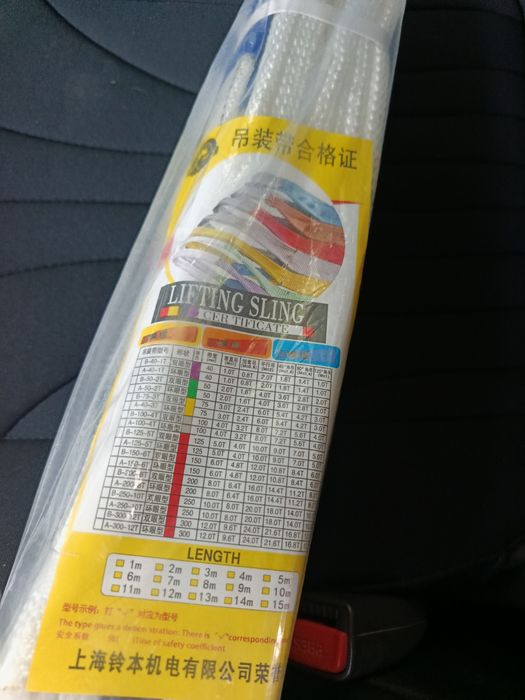 Yuk koʻtarish strop Lifting sling