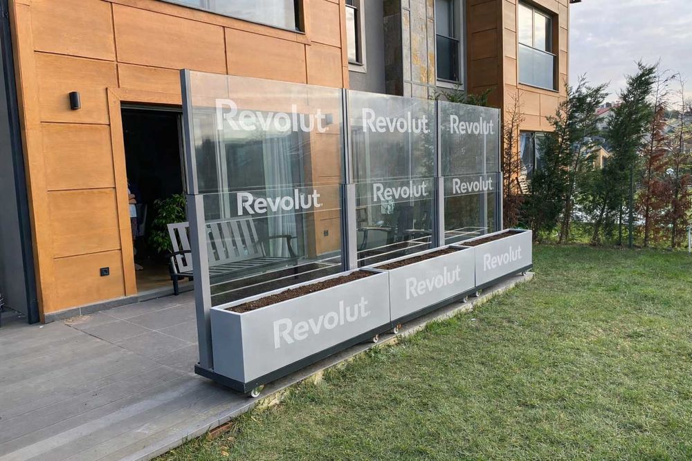 Balustradă Sticlă Securizată Retractabilă | Terasă, Balcon, Restaurant