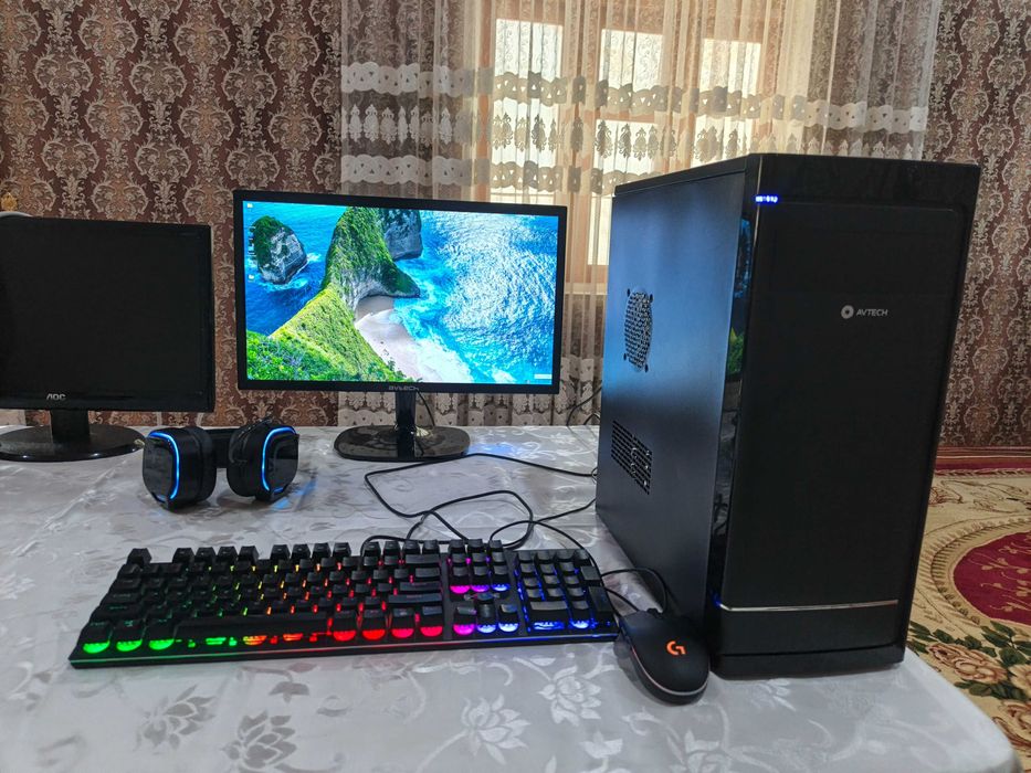 MB - Gigabyte B250M-D3V ‎CPU - i5 7500 4/4 GPU - RX 550 4GB 128bit