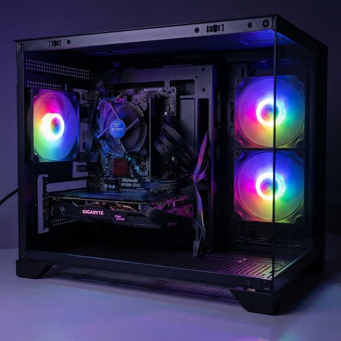 Геймърски Компютър i7 + RX 580 8GB | 16GB RAM | 250€ | Тестван | Гаранция | София