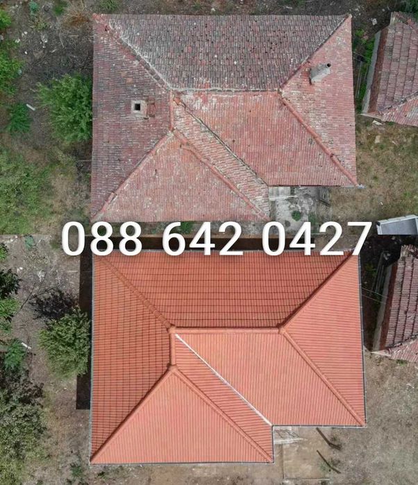 Ремонти майстори на покриви, улуци, хидроизлоция, течове, керемиди, комини - Гаранция 15г