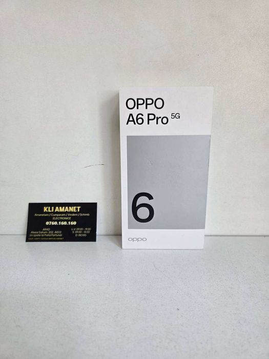 Oppo A6 Pro 5G, NOU - Desigilat - KLI Amanet