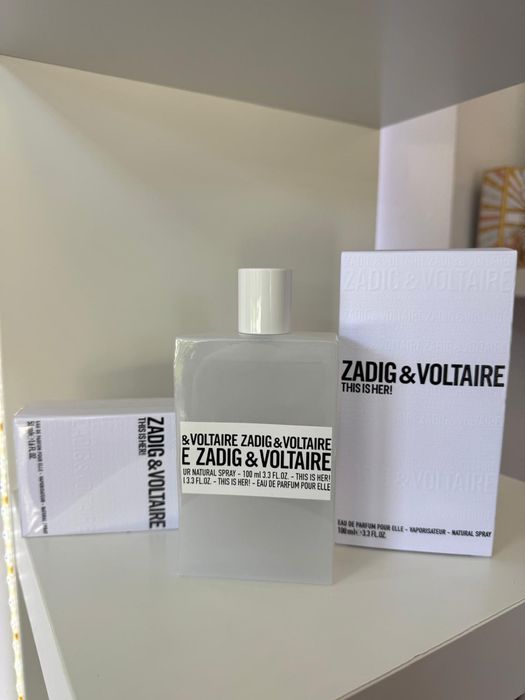 Zadig & Voltaire This Is Her! 100ml, nou, full, 100% original cu posibilitate verificare in persoana