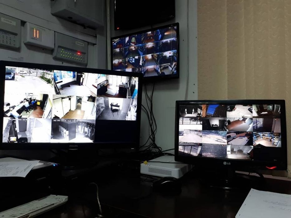 установка камер видеонаблюдения