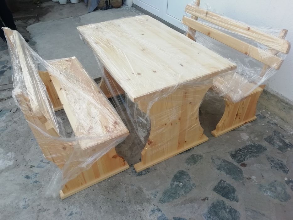 Баварски маси с пейки 120/70