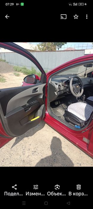 Автомобиль Авео т300