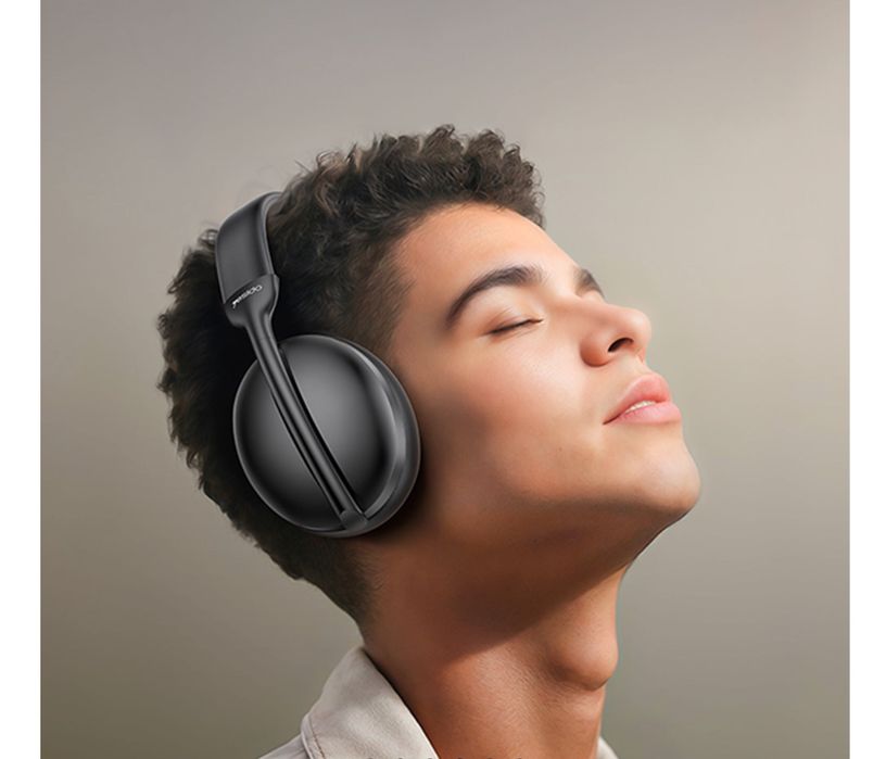 Casti Over-ear, Bluetooth, 500mAh - Yesido (EP08) - Black