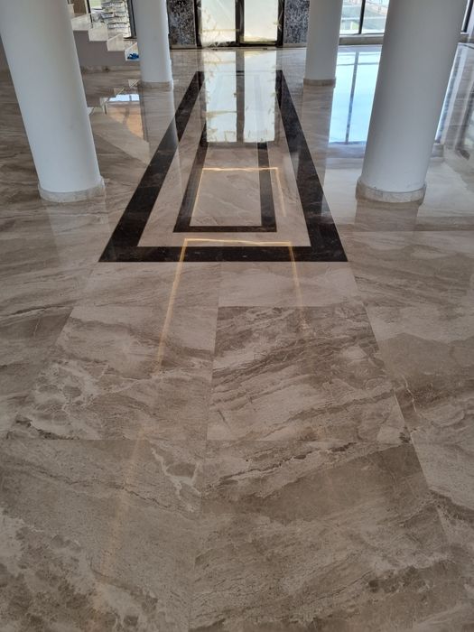 Șlefuit și lustruit marmura,mozaic,travertin,granit si mozaic