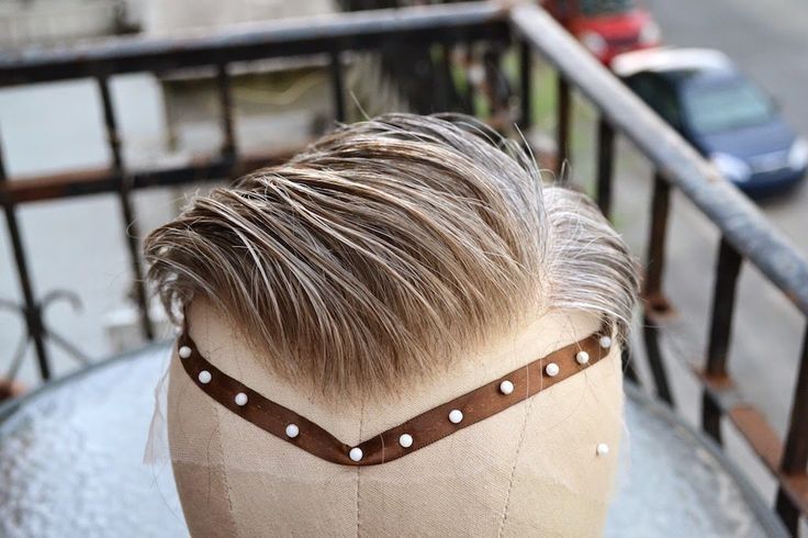 Мъжки тупета от естествена коса