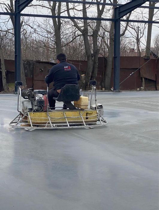 Turnari beton finisat mecanic elicopterizat