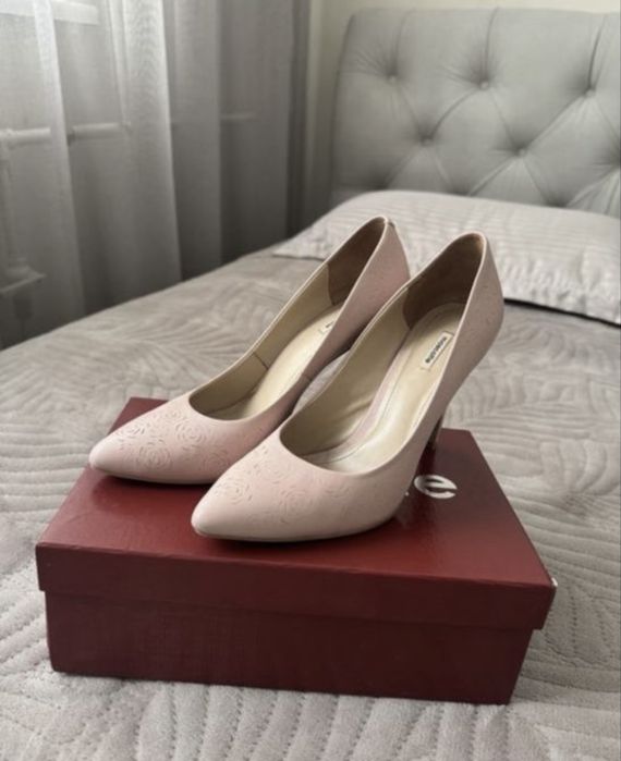 Туфли женские кожаные