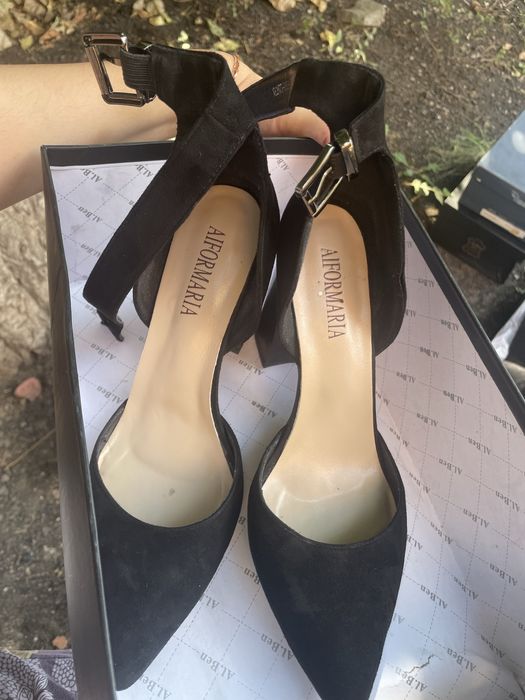 Продам туфли замшивые