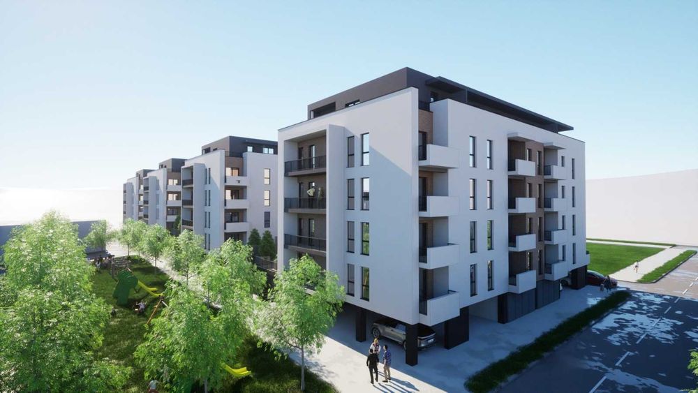 Zona Centru Vechi, Vand ap. 3 camere, cu parcare exterioara inclusa, direct de la dezvoltator