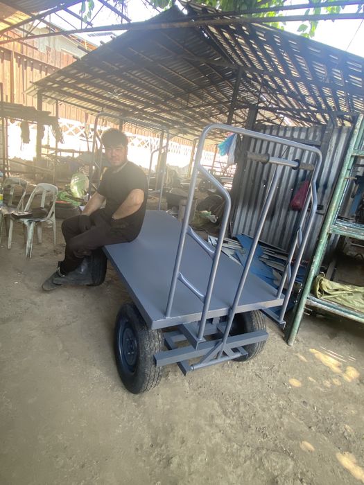 Arava  шаланда тележка