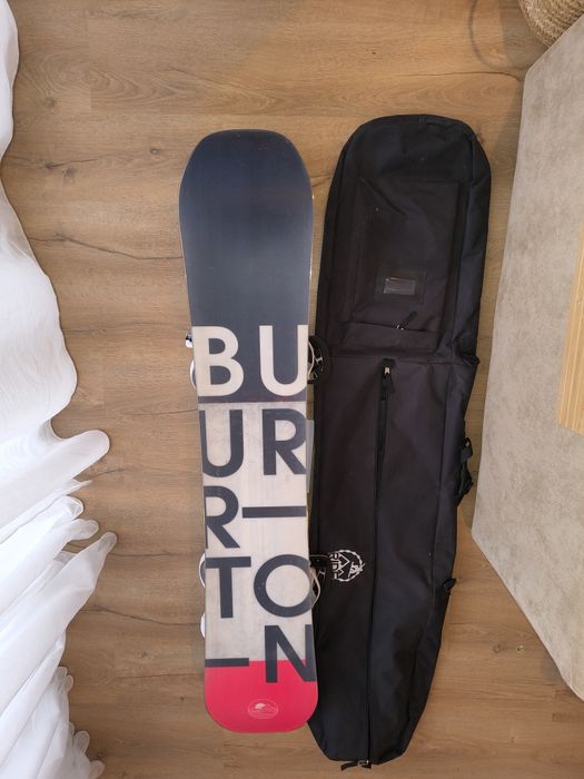 Placa Snowboard Dama Burton Feelgood + legaturi + husa inclusa