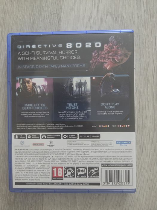 Directive 8020 PS5