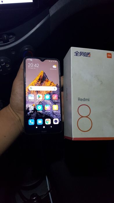 Redmi 8 64 gb hamma joyi rodoy ochlmagan