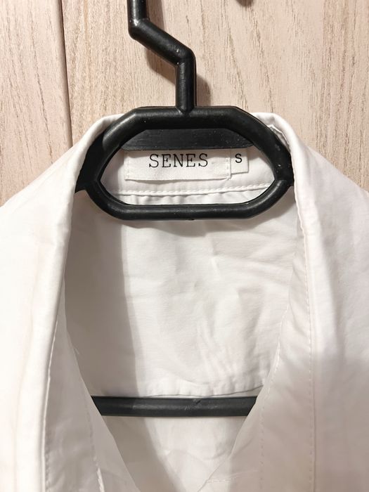 Camasa alba nou cu eticheta super material marime S