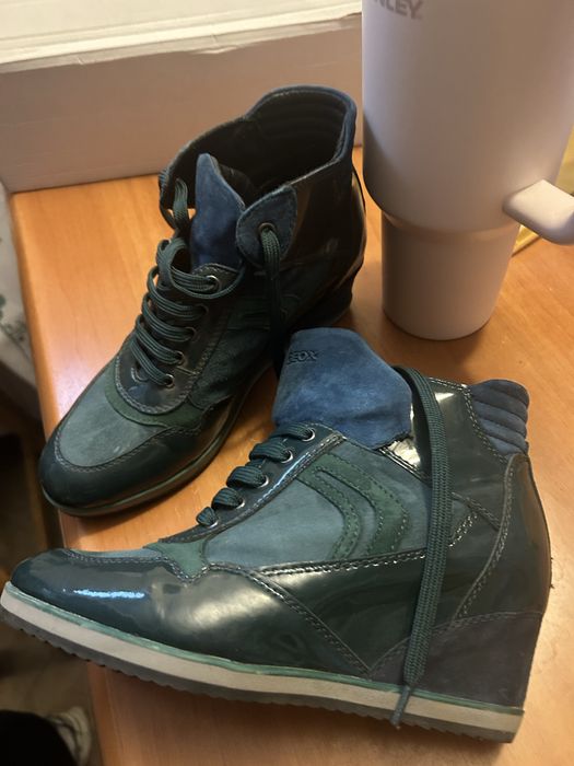 Ghete Geox, puele exterior-interior.