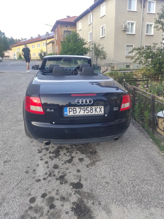 Ауди а4 б6 3.0 бензин  кабрио на части